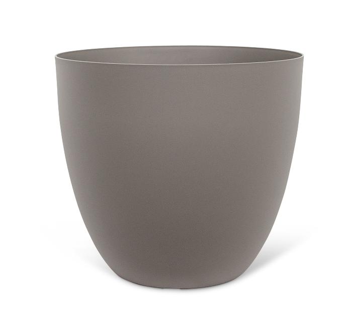 [01606007] Phoenix Topf – recycelt, robust und modern (4 Größen: von Ø32xH29cm bis Ø60xH56cm) (Taupe, Ø32h29cm)