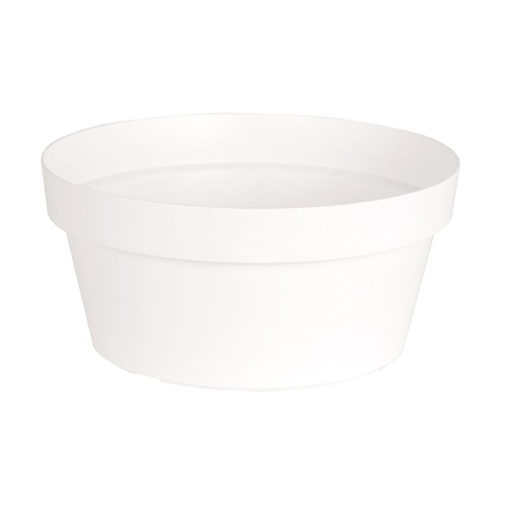 [03030501] Happy schaal – Modern en veelzijdig design (4 maten: van Ø20xH9,5cm tot Ø35xH17cm) (Wit, Ø20h9,5cm)