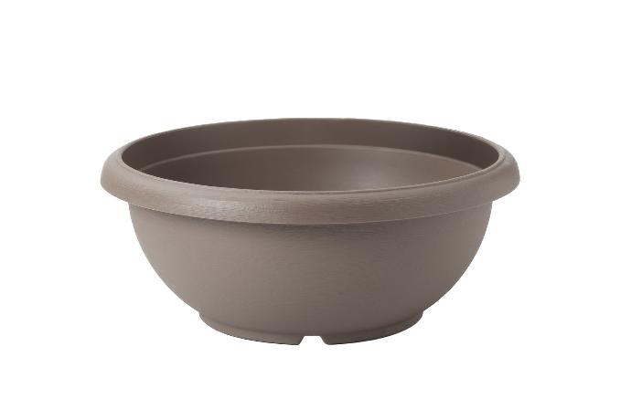 Teramo Schale – Steineffekt und große Stabilität (3 Größen: von Ø30xH13cm bis Ø50xH20cm)