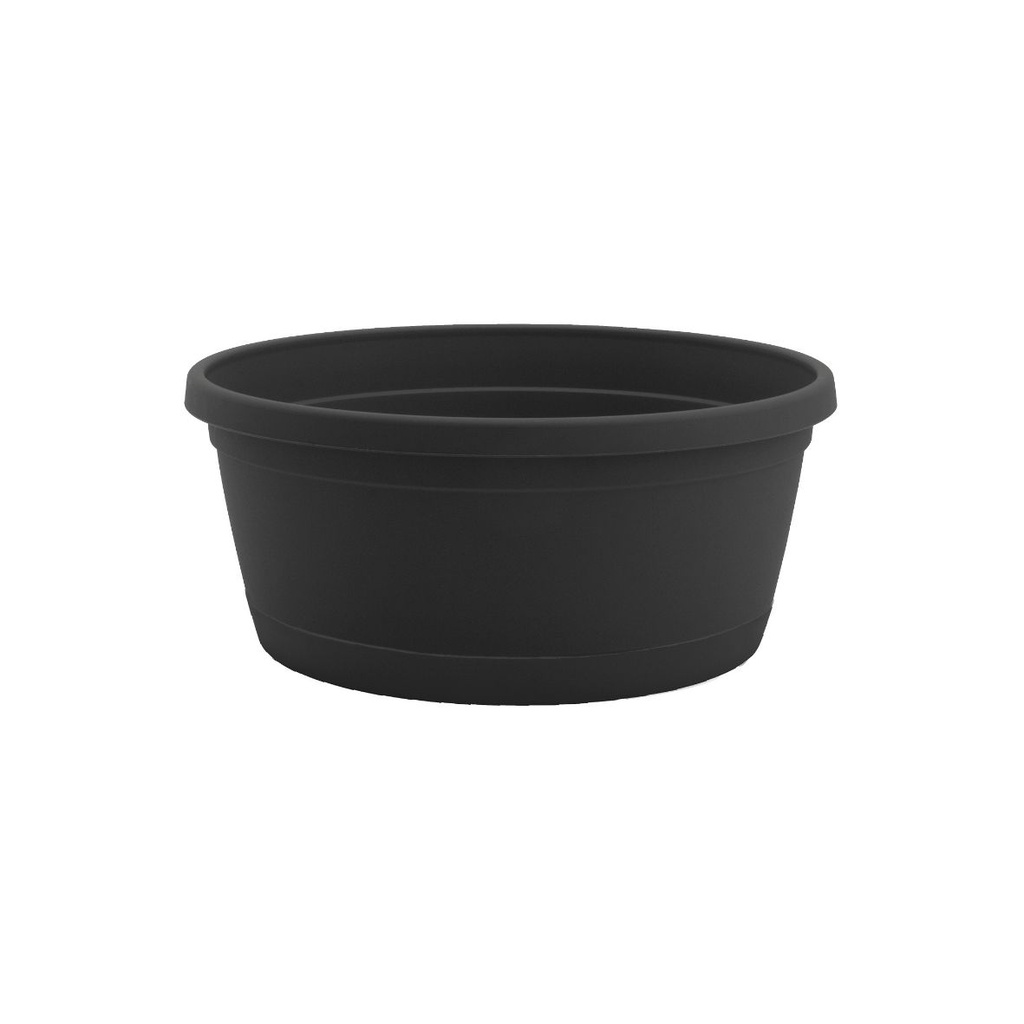 Rumba Schale mit Untersetzer – integriertes Wasserreservoir (5 Größen: von Ø20xH9,5cm bis Ø40xH15,5cm)