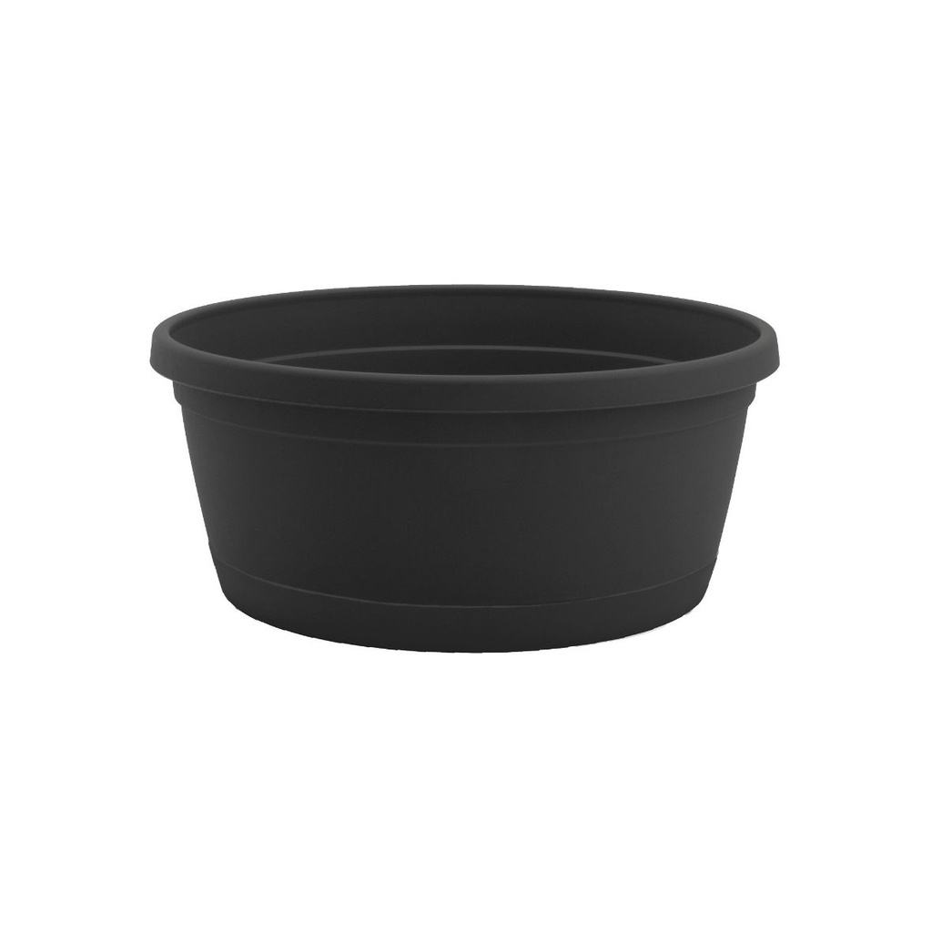 Rumba bowl with saucer – integrated water reservoir (5 sizes: from Ø20xH9.5cm to Ø40xH15.5cm)
