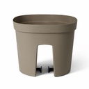 Pot de rambarde Fence Smile – stable et pratique (2 tailles: 30x30xH24cm et 50x26xH24cm)