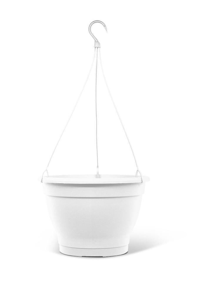 Happy Bowl hangend – met schotel en waterreservoir (2 maten: Ø25xH17cm en Ø30xH20cm)