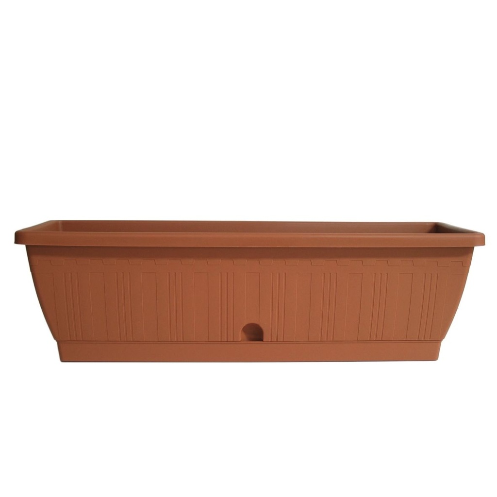 Terraflor Balkonkasten – Großformate und Robustheit (3 Größen: L60-80-100cm)