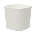Recycled Green Care RESPECT pot – with integrated water reservoir (4 sizes: from 20x20xH17cm to 40x40xH30cm)
