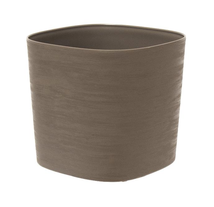 Gerecyclede Green Care RESPECT pot – met ingebouwd waterreservoir (4 maten: van 20x20xH17cm tot 40x40xH30cm)