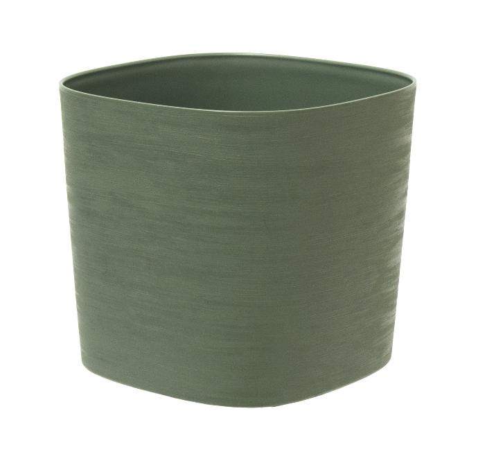 Pot recyclé Green Care RESPECT – avec réserve d’eau intégrée (4 tailles: de 20x20xH17cm à 40x40xH30cm)