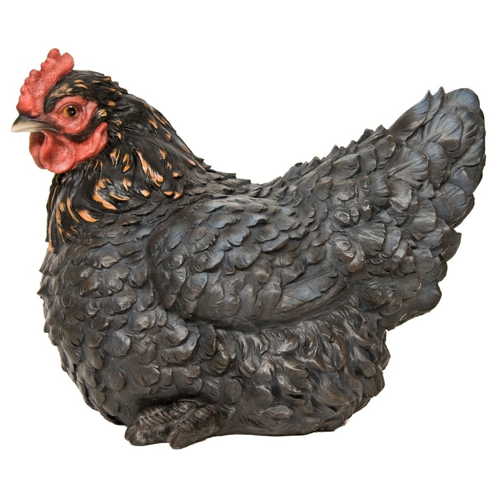 POLYRESINE POULE ASSIS