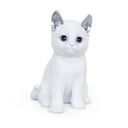 Chats décoratifs en résine – Collection STYLE moderne et minimaliste (2 tailles: 16x12xH19cm et 18x24xH31cm)