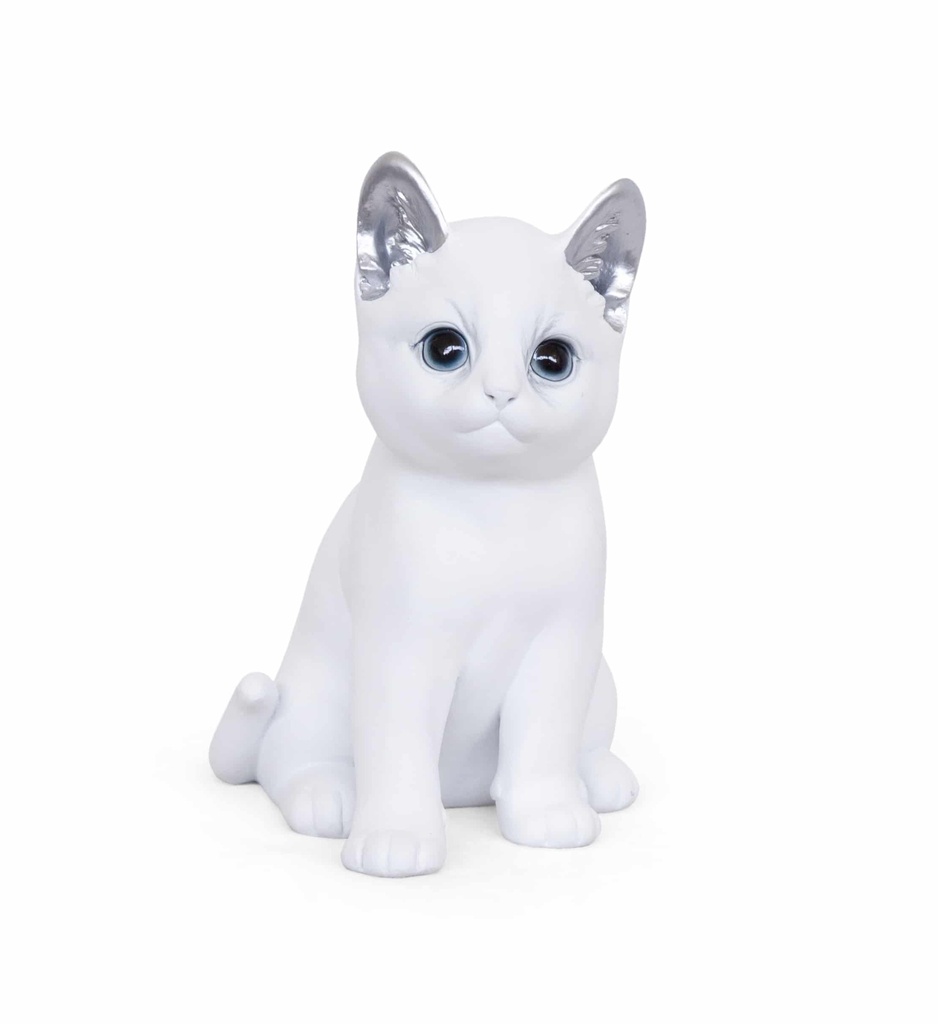Dekorative Katzen in Polyresin – STYLE Kollektion modern und minimalistisch