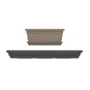 Soucoupe Relax – pour balconnières (4 tailles: de L40 à 80cm)