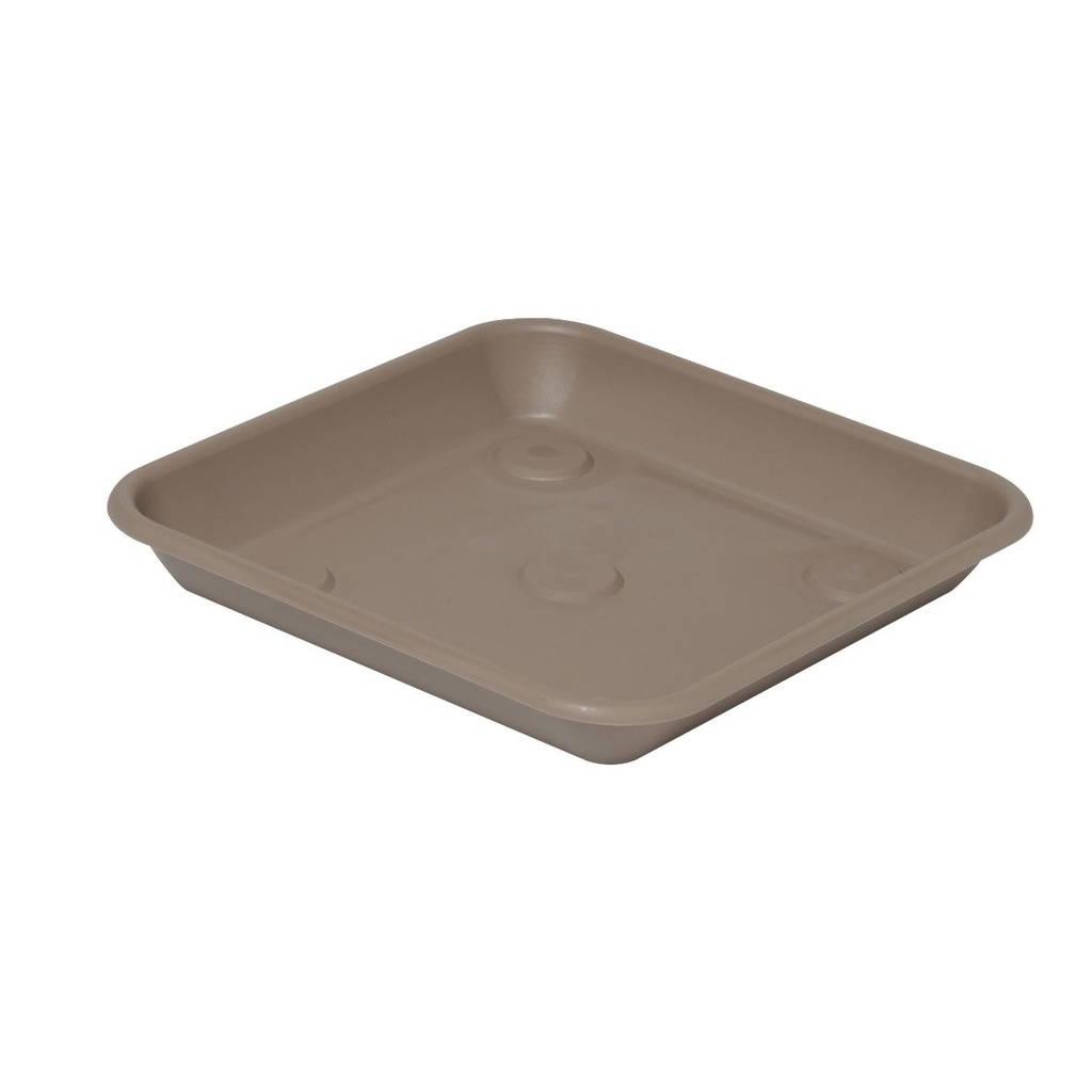 Square saucer for pots (4 sizes: from 23x23cm to 35x35cm)