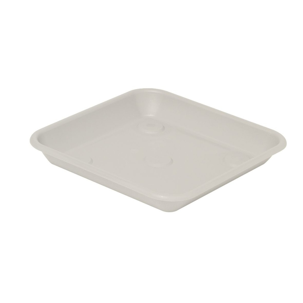 Soucoupe carrée pour pots (4 tailles: de 23x23cm à 35x35cm)