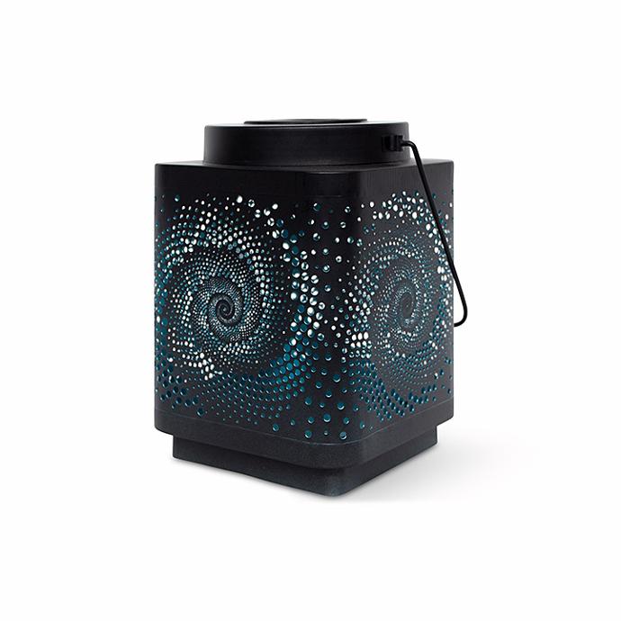 Colourful solar lantern – Attract model (2 sizes: 11x11xH15cm and 16x16xH23cm)