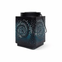 Bunte Solarlaterne – Attract Modell (2 Größen: 11x11xH15cm und 16x16xH23cm)