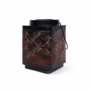 Colourful solar lantern – Attract model (2 sizes: 11x11xH15cm and 16x16xH23cm)