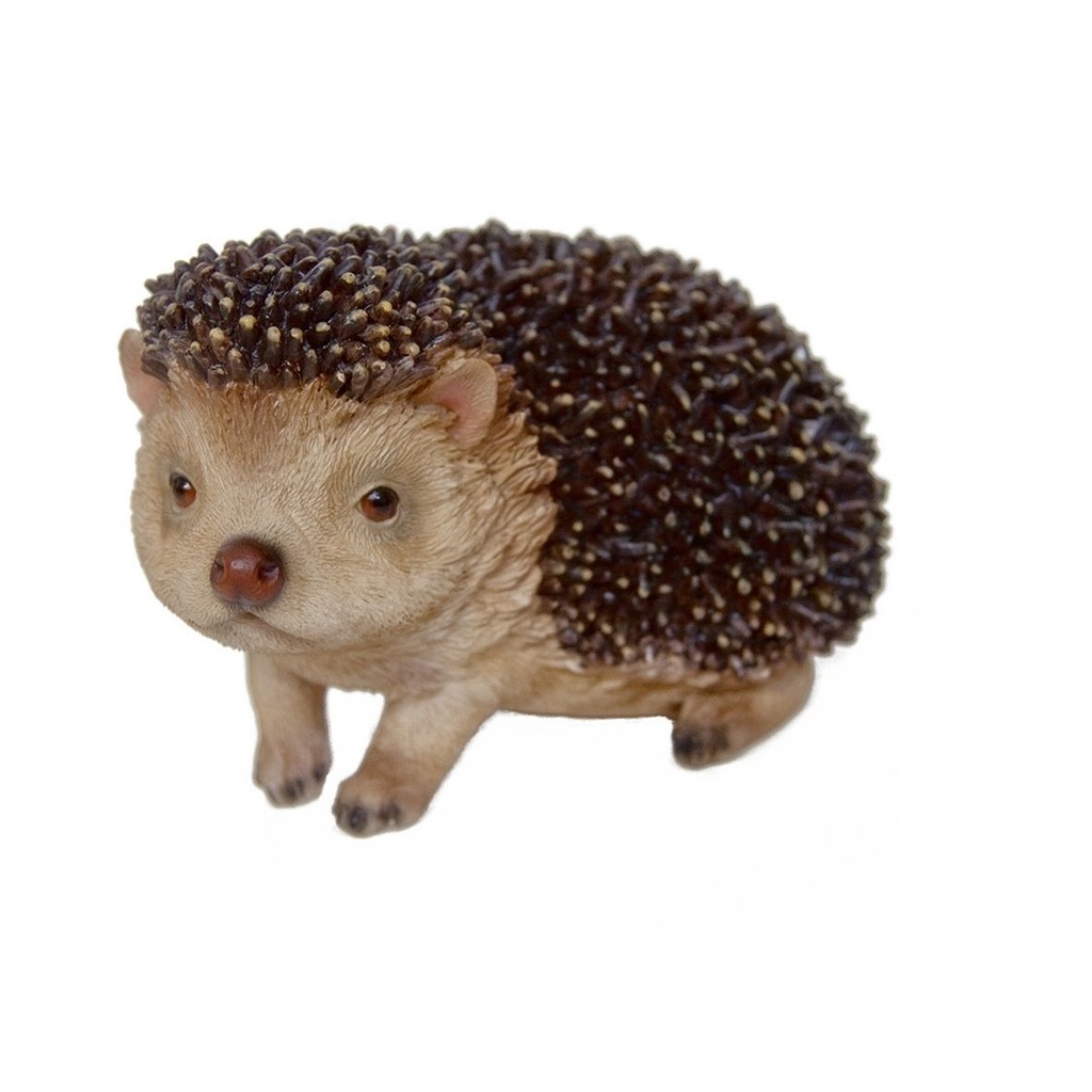 [11153011] Egel decoratieve beeldjes – Realistisch polyresin (3 maten: van 13x8xH9cm tot 43x27xH26cm) (13x8h9cm)