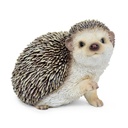 Soft hedgehog in polyresin (13x11xH11cm)