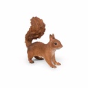 Running squirrel – realistic sculpture in polyresin (23x10h21cm)
