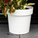 Glamour Topf mit integriertem Wasserreservoir (9 Größen: von Ø14xH15cm bis Ø50xH43cm)