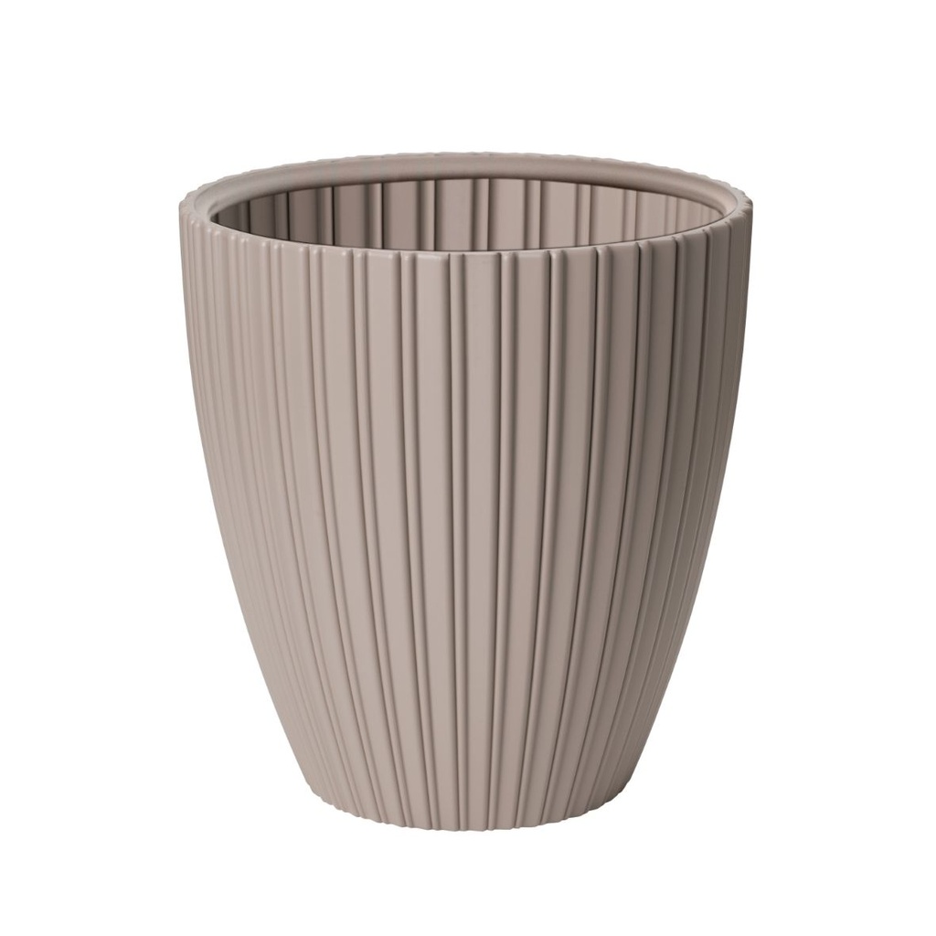 Fancy pot – sculptural and bold design (2 sizes: Ø30xH32cm and Ø40xH42cm)