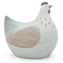 Decoratieve hennen in pastel keramiek – 6 kleuren (17x12xH17cm)