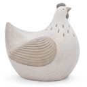 Decoratieve hennen in pastel keramiek – 6 kleuren (17x12xH17cm)