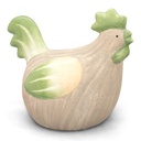 WEB-CERAMIC ROOSTER & HEN DECO