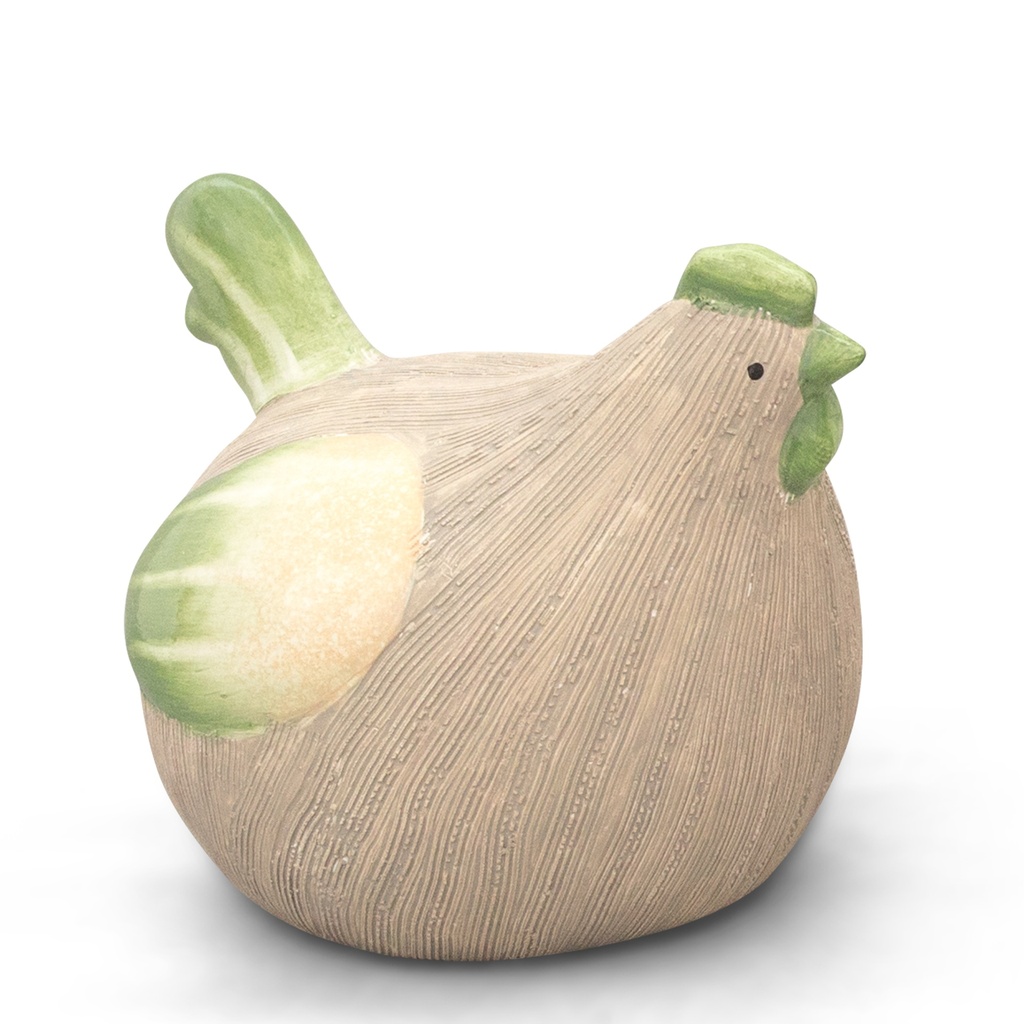 WEB-CERAMIC ROOSTER & HEN DECO