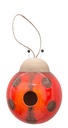 WEB-CERAMIC BIRD NEST BEE & LADYBUG