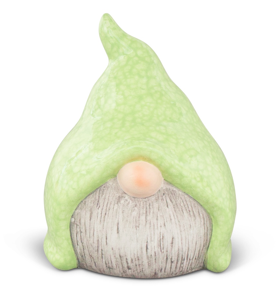 Decorative gnomes in ceramic – 6 playful colours (11x10xH13cm)