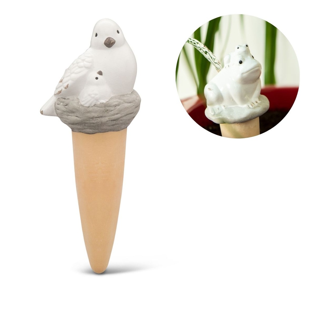 Ceramic watering spikes – playful and natural shapes (2 capacities: 80ml and 110ml)
