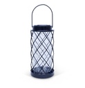 Lanterne solaire CARAT – élégance verre & lumière douce (Ø12xH27cm)