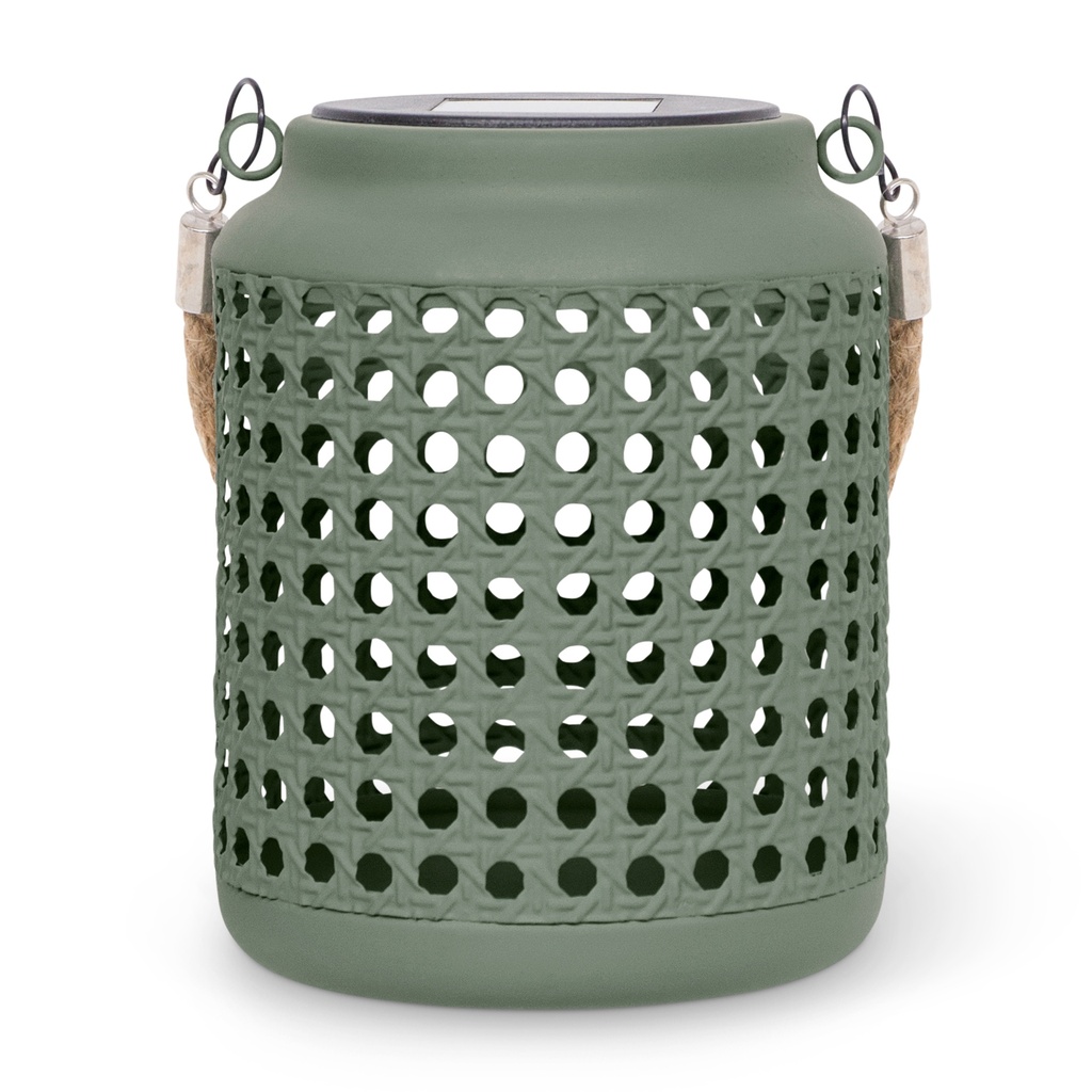 WEB-SOLAR LANTERN GROOVE Ø12h16cm