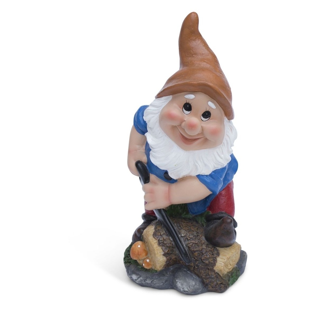 Garden gnomes 'gnomes at work' – craft decoration (9 sizes)