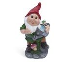 Nains de jardin « Gnomes au travail » – décorations artisanales (9 tailles: de 7x8xH15cm à 15x10xH25cm)