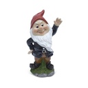 Garden gnomes friends – colourful collection (9x11xH27cm)