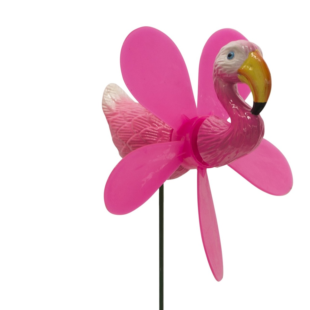 Piquets insectes à moulinet en métal – déco mobile de jardin (13x11xH46cm)