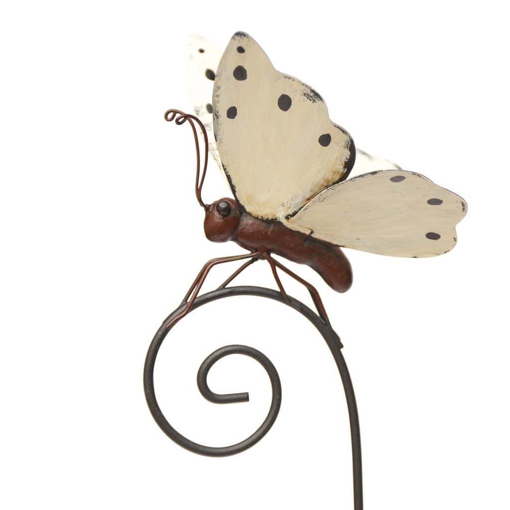 Metal butterfly stakes H98cm – elegant decoration (20x23xH98cm)