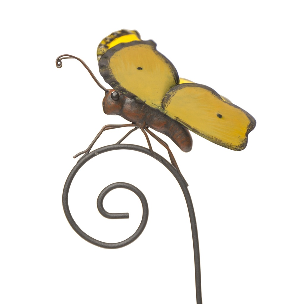 Metall-Schmetterlingspflöcke H98 cm – elegante Dekoration (20x23xH98cm)