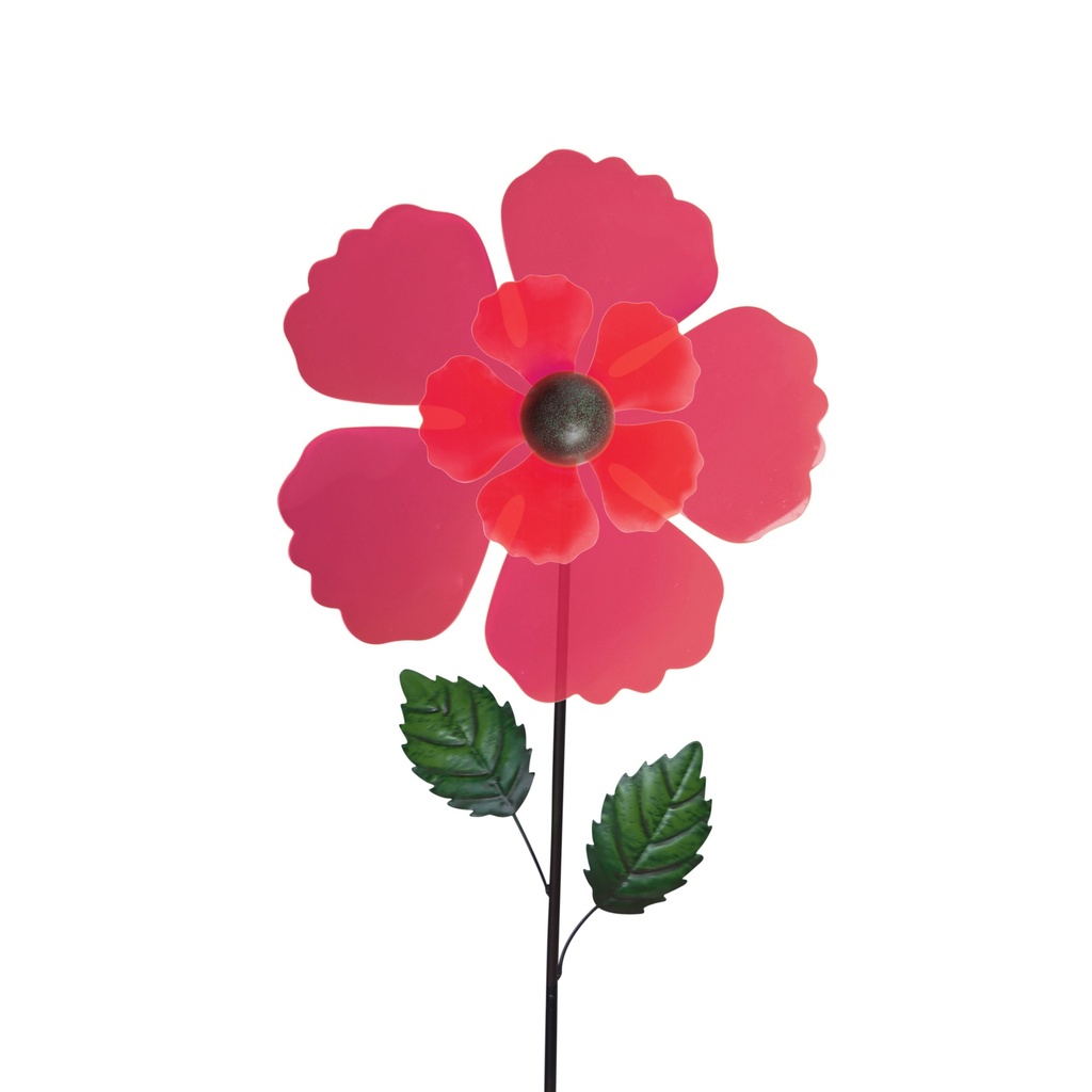 WEB-METAL STAKE FLOWER WINDMILL Ø30H104CM