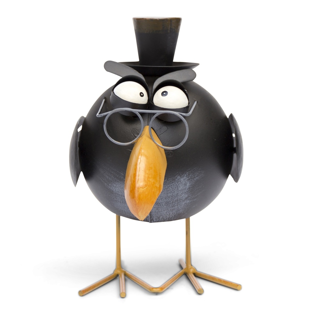 Decoratieve metalen beeldjes – Funny Moving Collectie (4 maten: van 9x7xH14cm tot 27x14xH22cm)