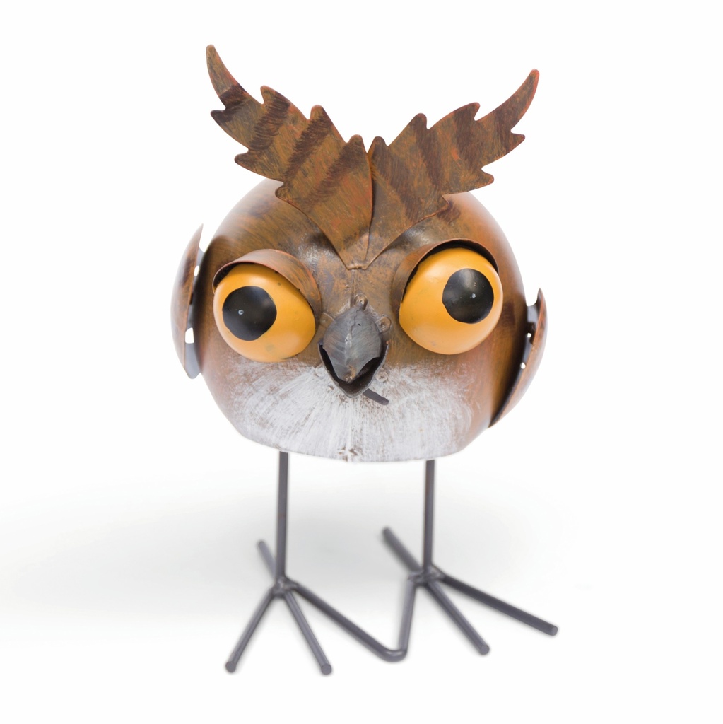 Decoratieve metalen beeldjes – Funny Moving Collectie (4 maten: van 9x7xH14cm tot 27x14xH22cm)