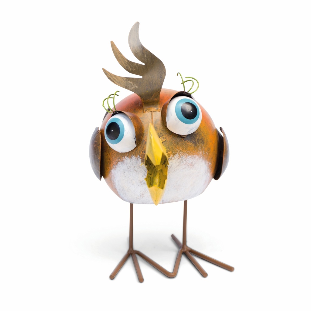 Decoratieve metalen beeldjes – Funny Moving Collectie (4 maten: van 9x7xH14cm tot 27x14xH22cm)