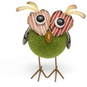 Figurines métal floqué – déco fun et tactile (12x12xH20cm)