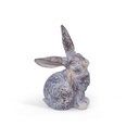 Royal decorative rabbits – mini stone-effect formats (9x7xH13cm)