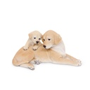 Decorative dogs + puppy – ultra-realistic sculptures (27x14xH14cm)