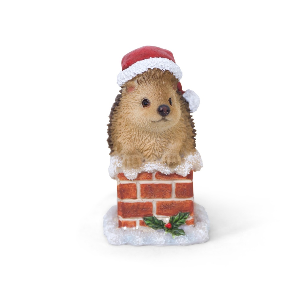 WEB-POLY ANIMAL CHRISTMAS CHIMNEY
