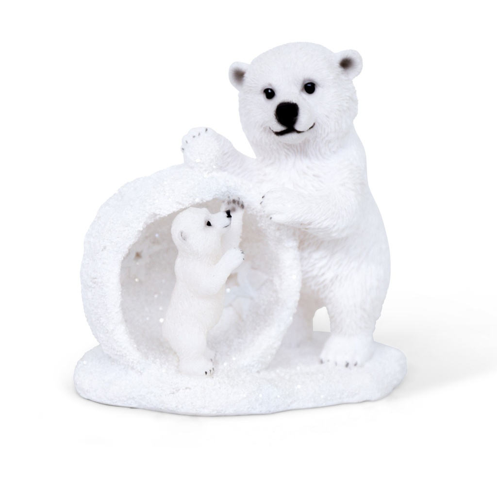 WEB-POLY ANIMAL IN SNOWBALL