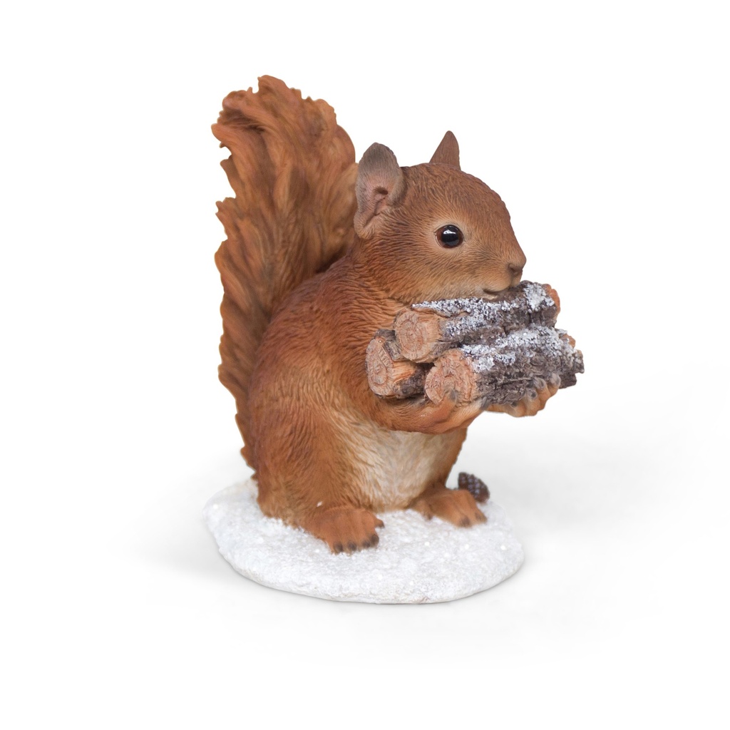 WEB-POLY ANIMAL WITH LOG